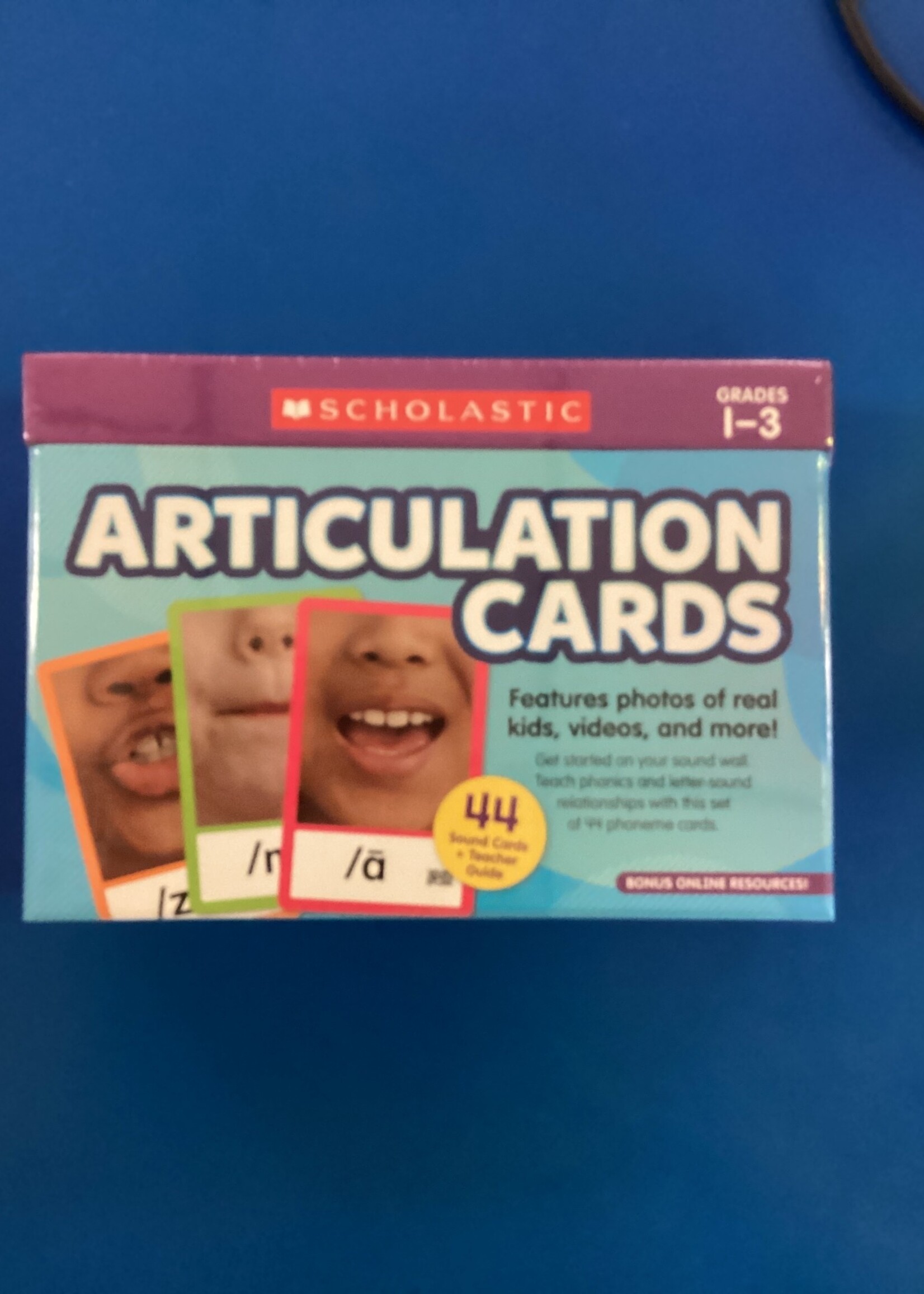 Articulation Cards  Grades 1-3 44pc