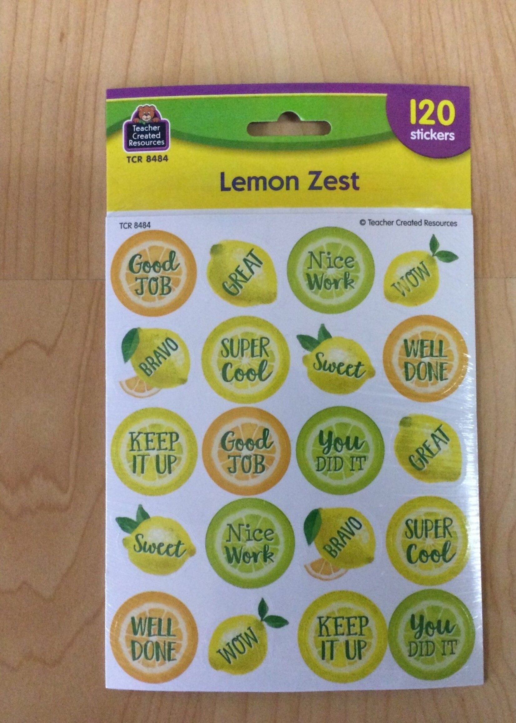 Lemon Zest Stickers Lemon Zest Stickers