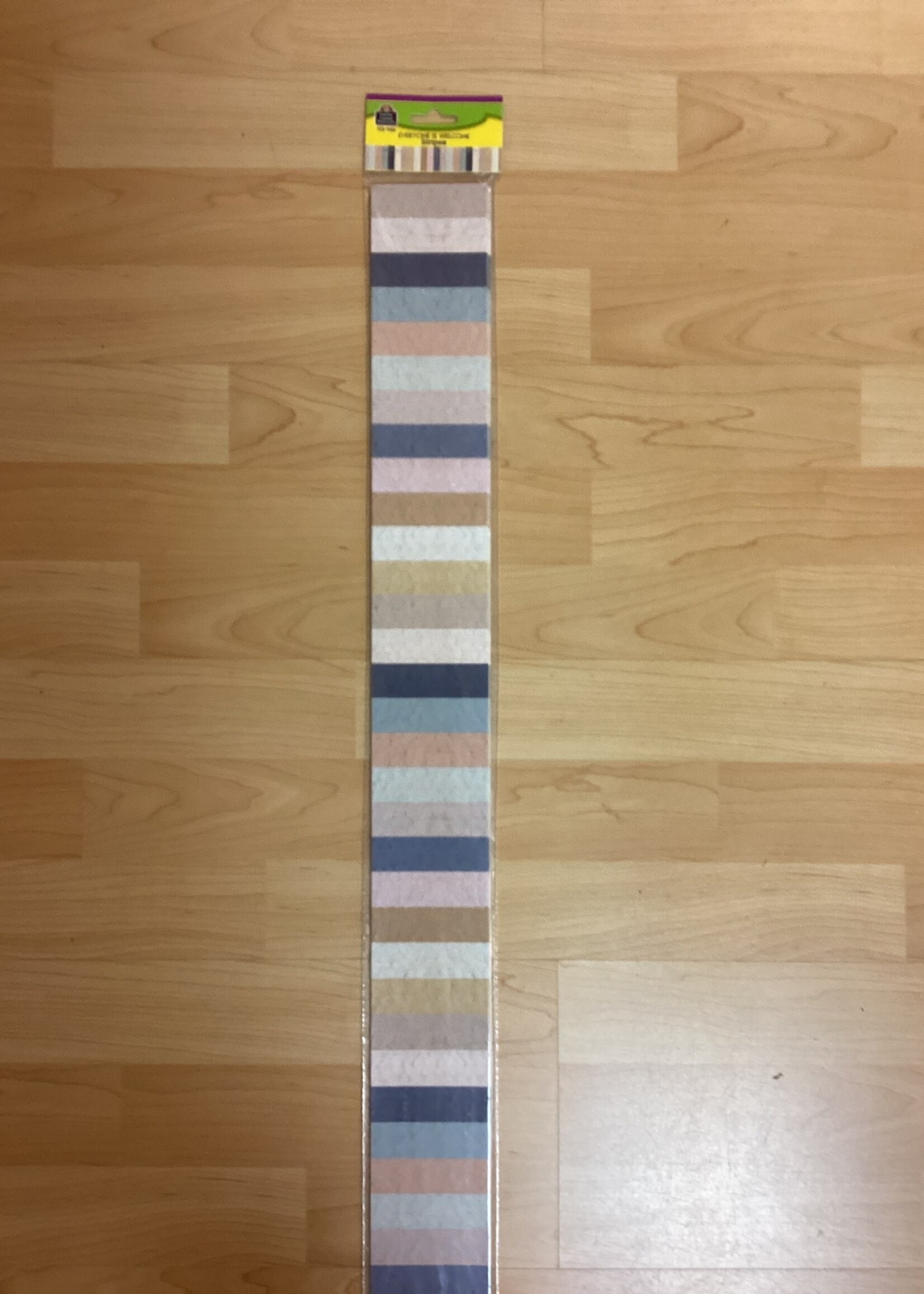 Everyone is Welcome Stripes Border 35’