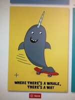 Where There's A Whale Poster Where There's A Whale Poster