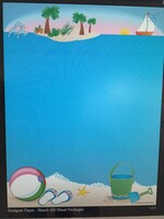 Beach Computer Paper 50 sheets