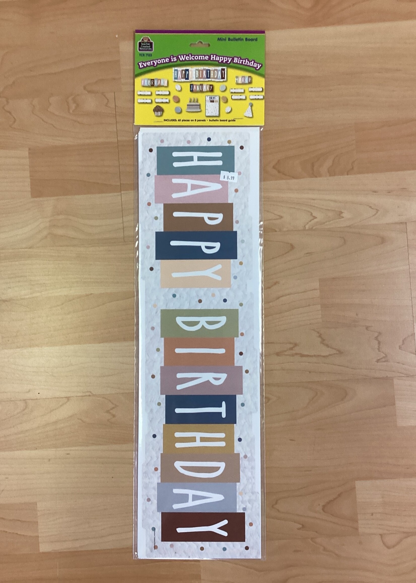 Everyone is Welcome Happy Birthday Mini Bulletin Board
