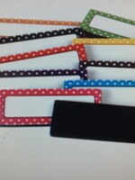 Polka Dots Magnetic Labels 30pc