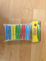 Polka Dot Clothespins 20pk