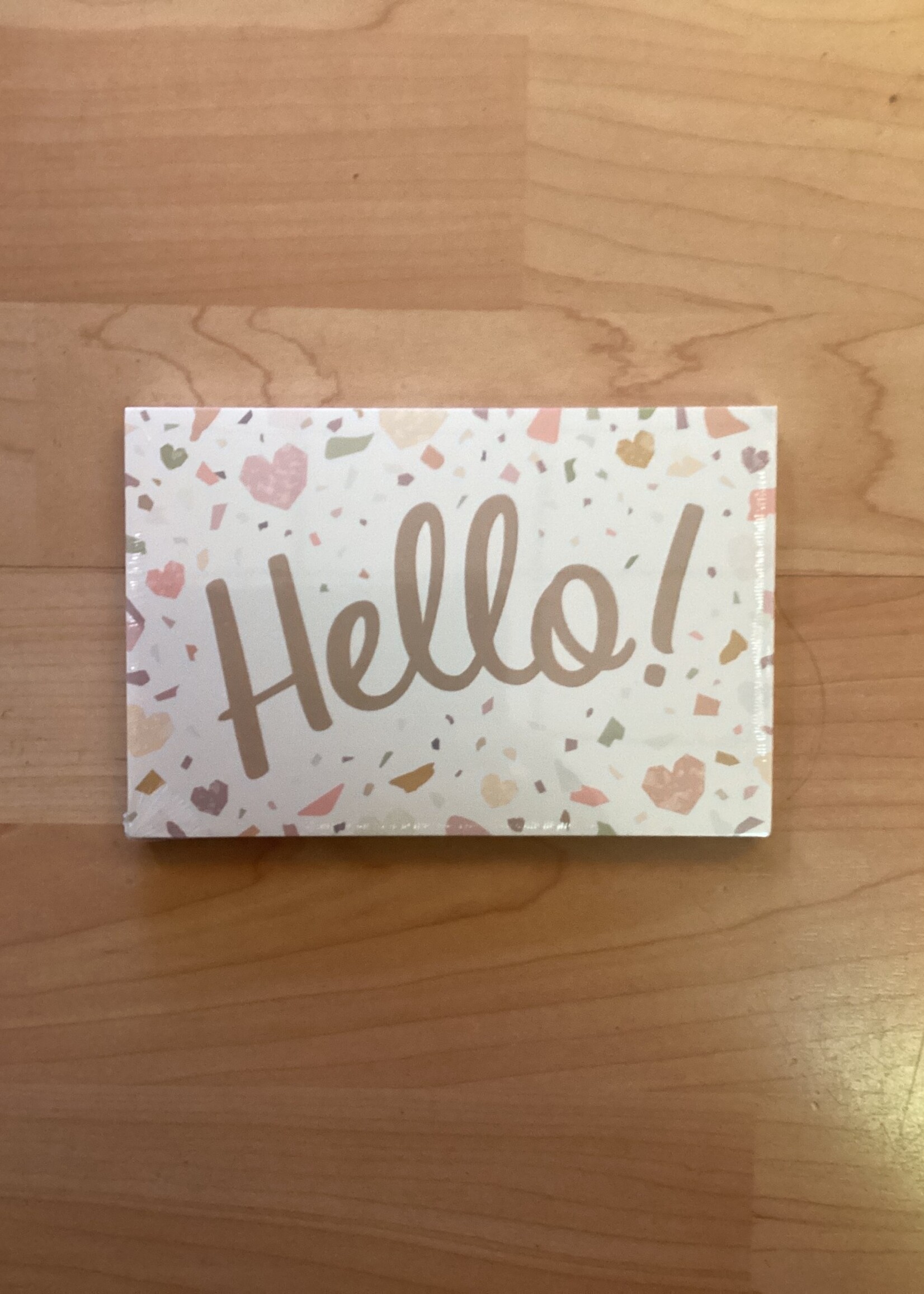 Terrazzo Tones Hello Postcards 30pk