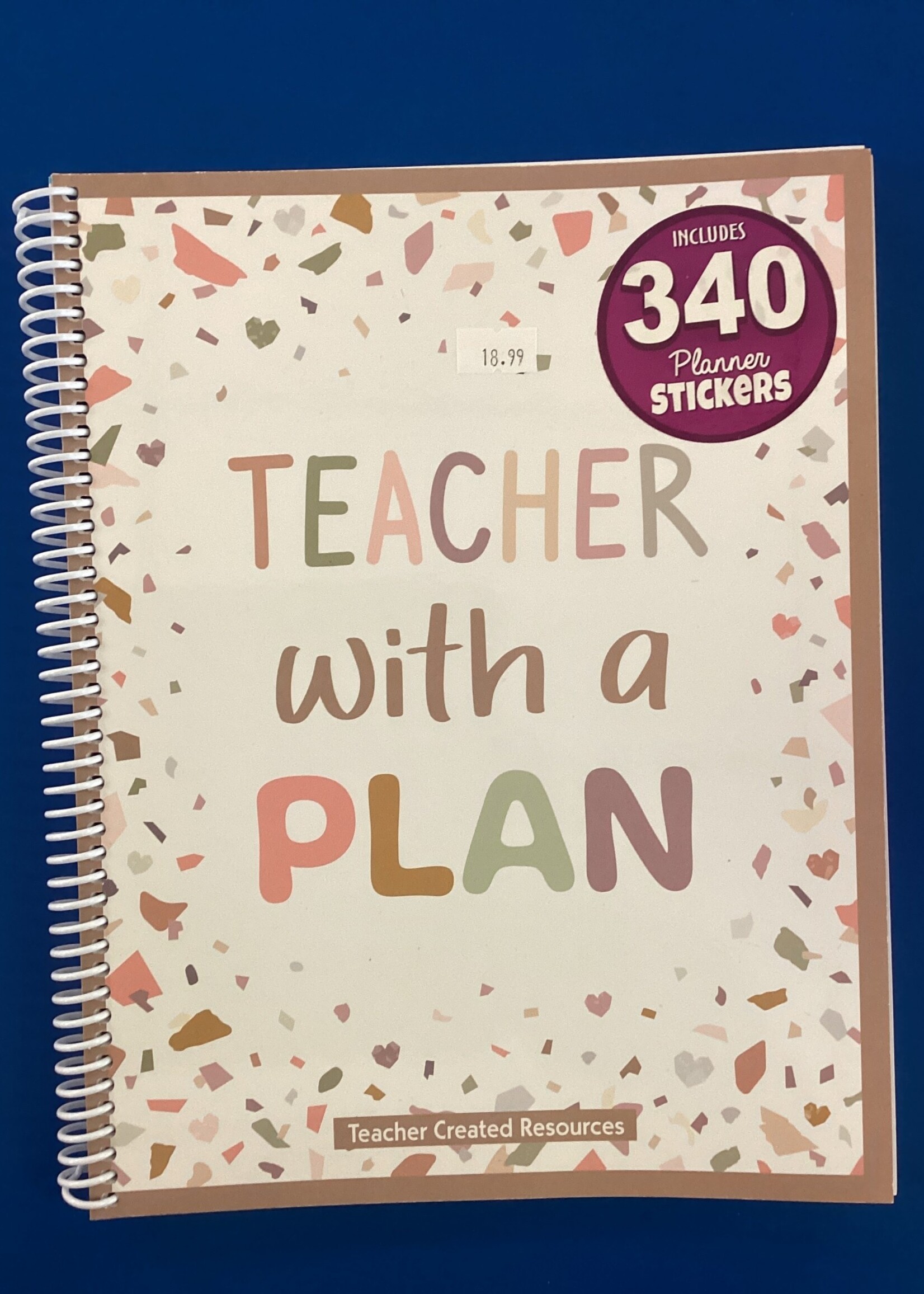 Terrazzo Tones Teacher With A Plan Lesson Planner
