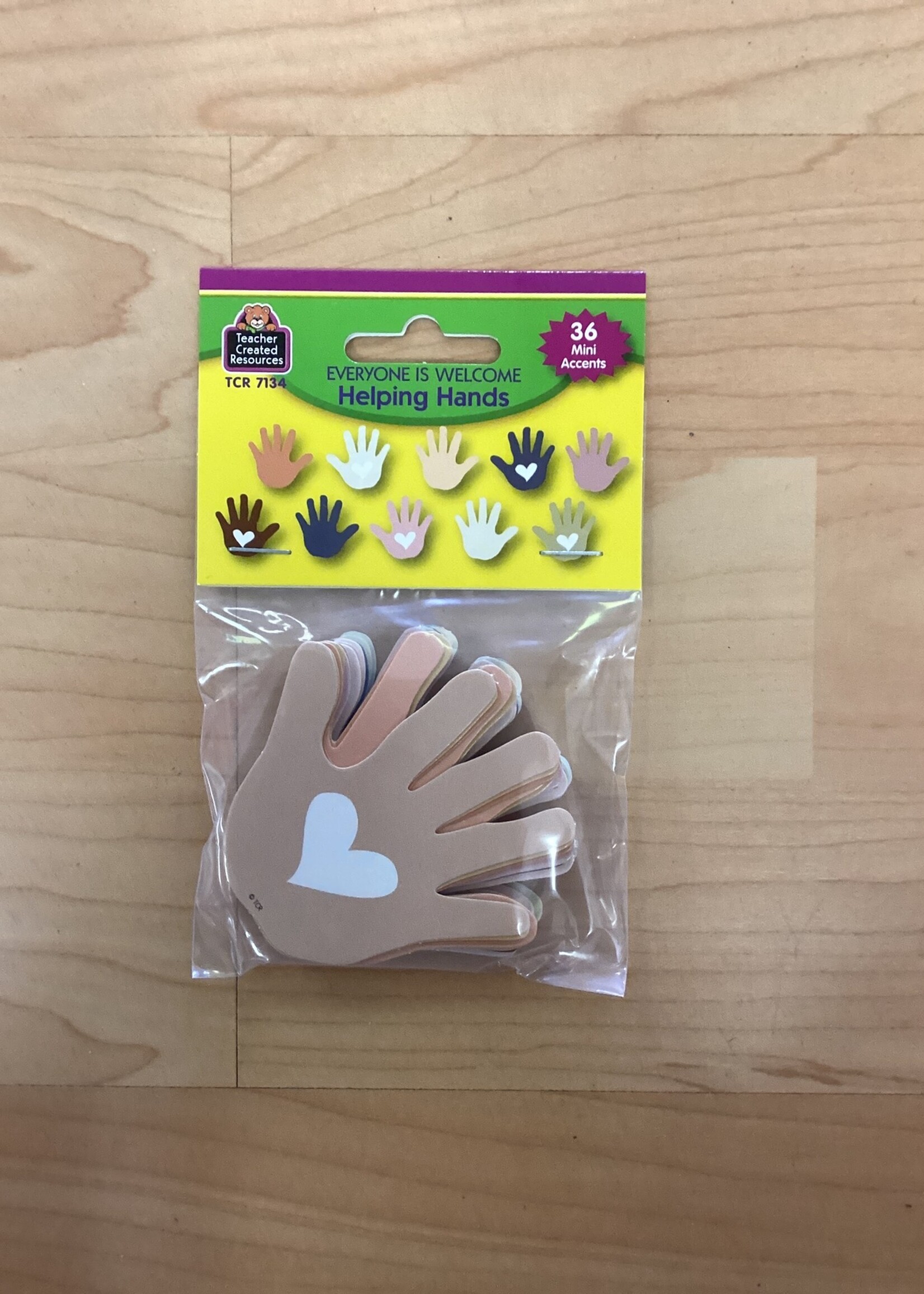 Everyone is Welcome Helping Hands Mini Cutouts 36pk