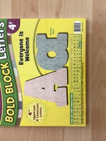 Everyone is Welcome 4" Bold Block Letters 230pc