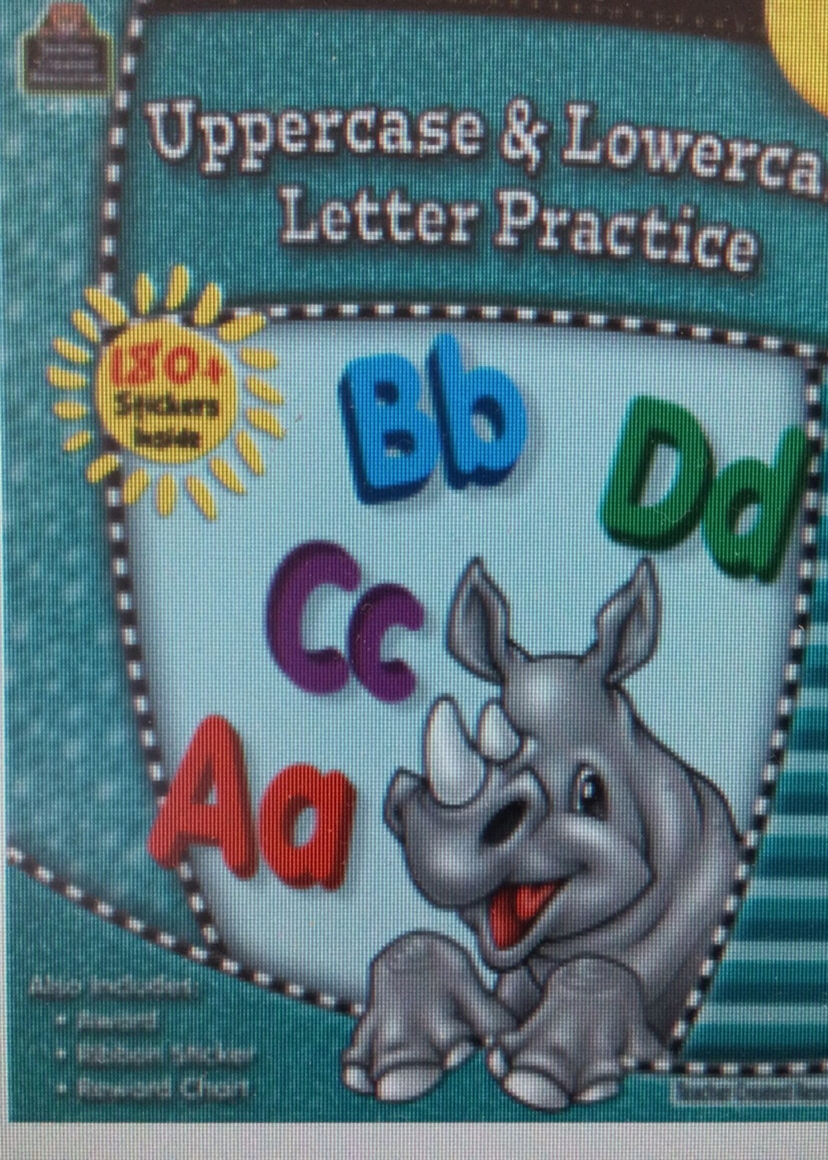 Ready Set Learn Upper & Lower Case Letter Practice