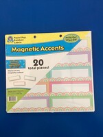 Pastel Pop Rainbow Magnetic Labels 20pc