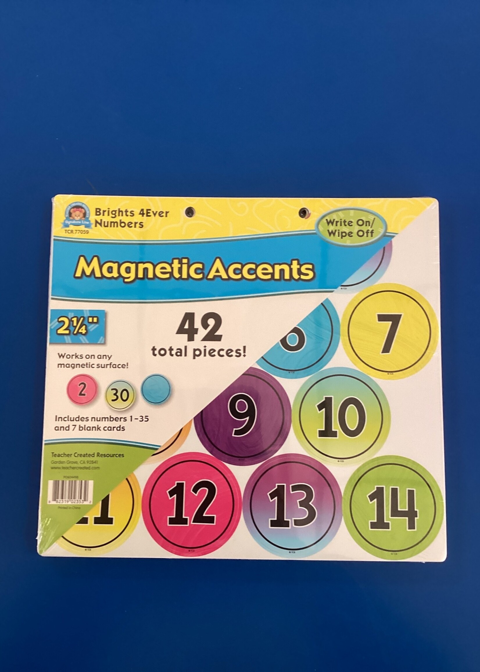 Brights 4Ever Magnetic Numbers 2 1/4" 42pc