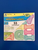 Pastel Pop Magnetic Letters 3" 55pc