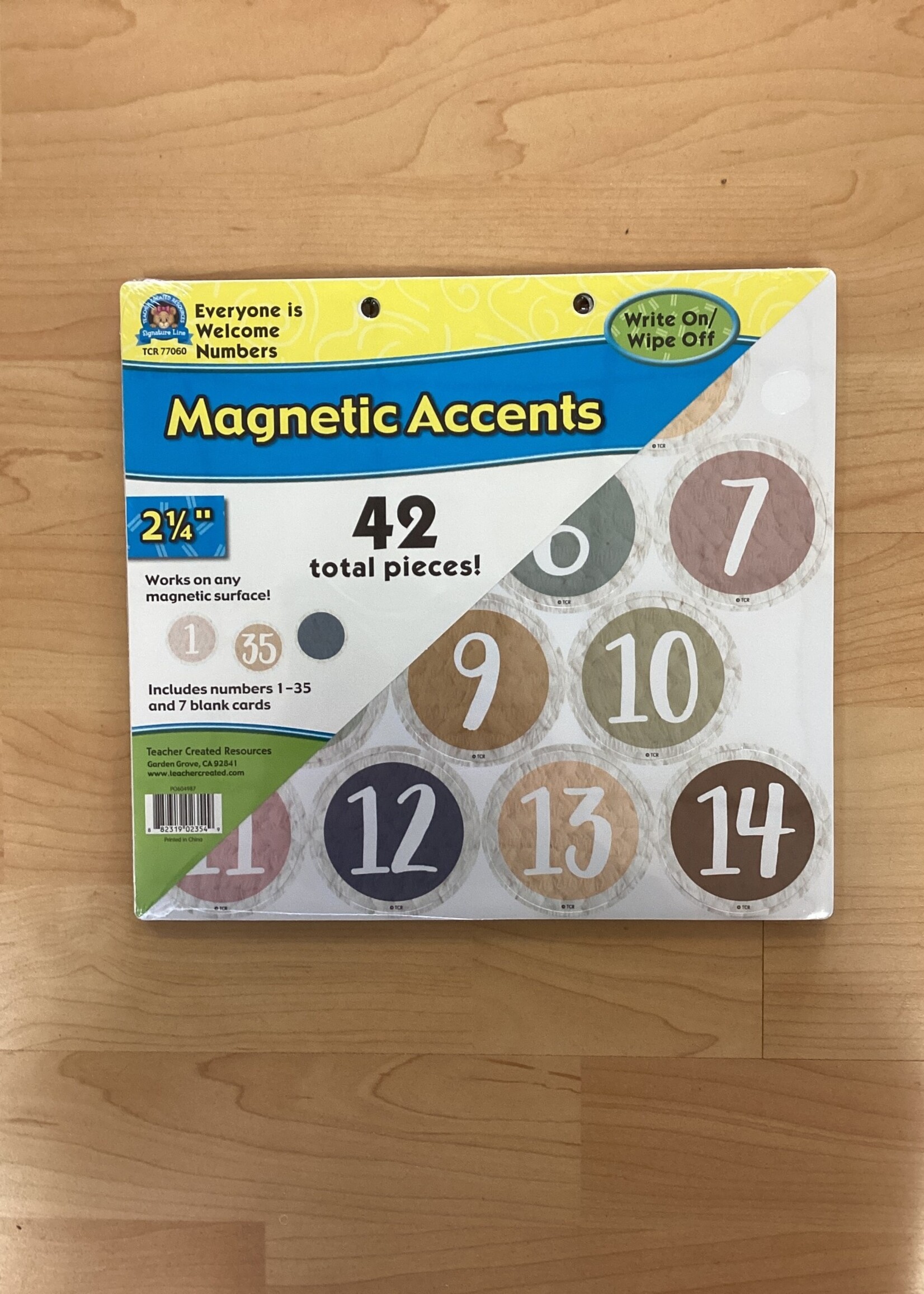 Everyone is Welcome Magnetic Numbers 42pc