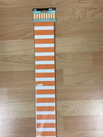 Orange Bold Stripes EZ Border 48'