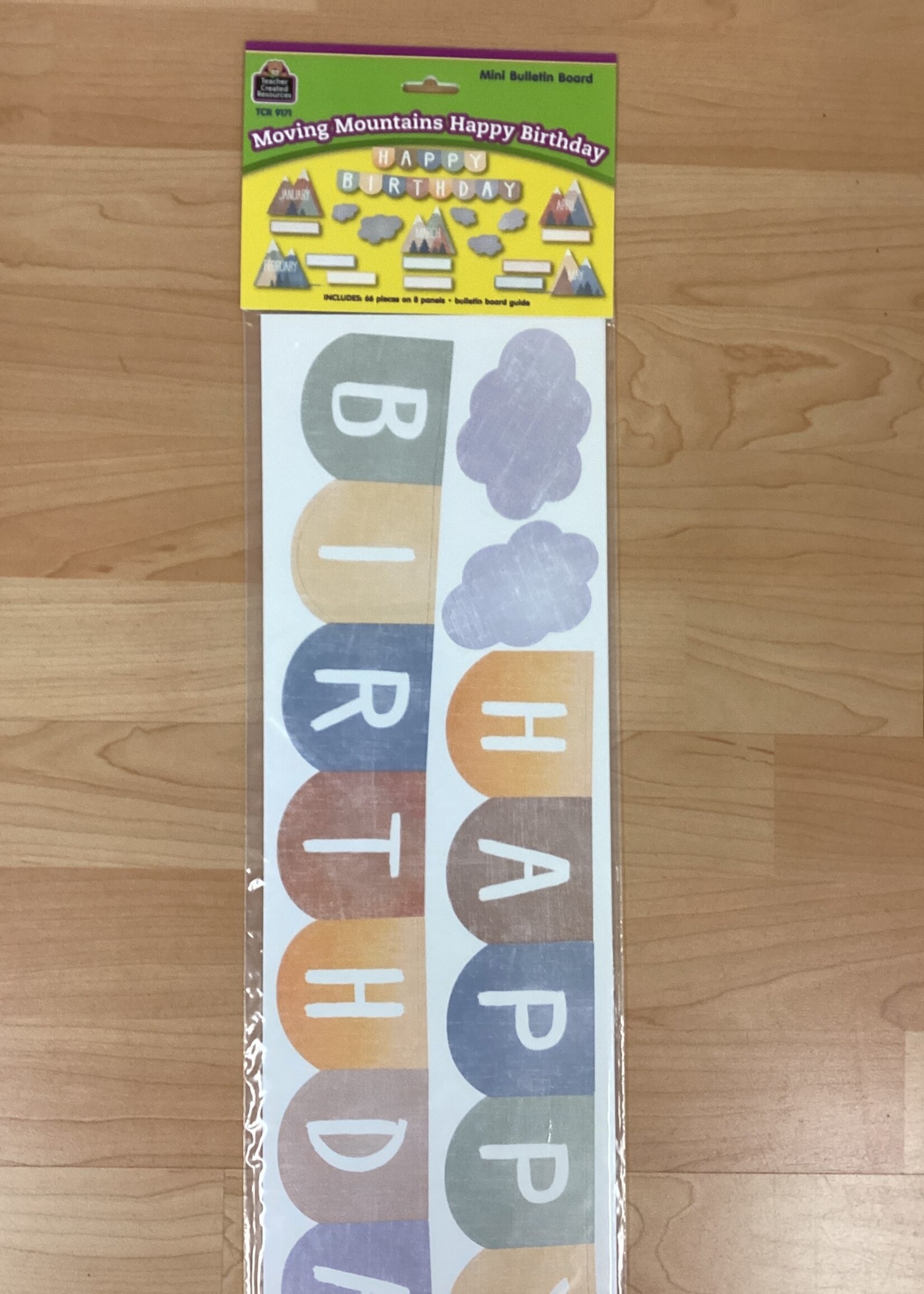 Moving Mountains Happy Birthday Mini Bulletin Board