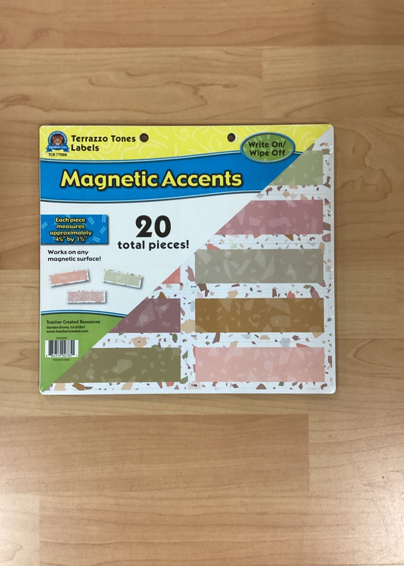 Terrazzo Tones Labels Magnetic Accents 20pc