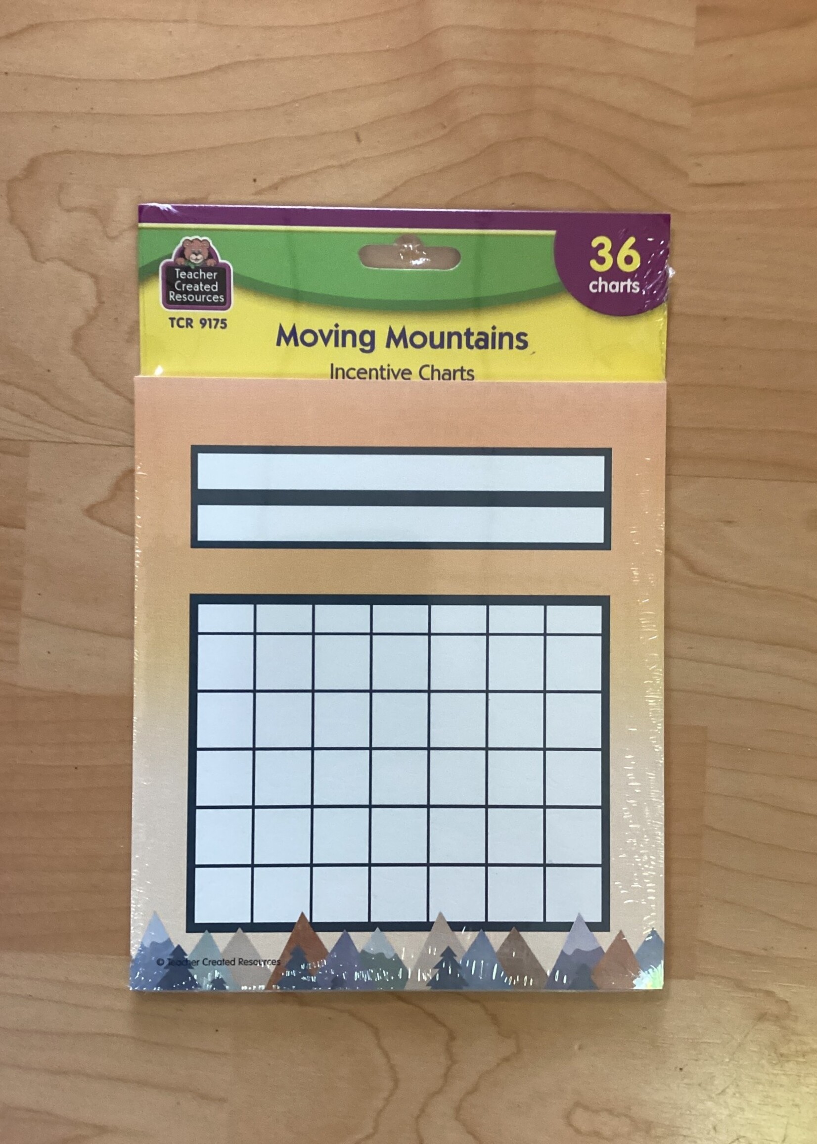 Moving Mountains Mini Incentive Charts 36pk