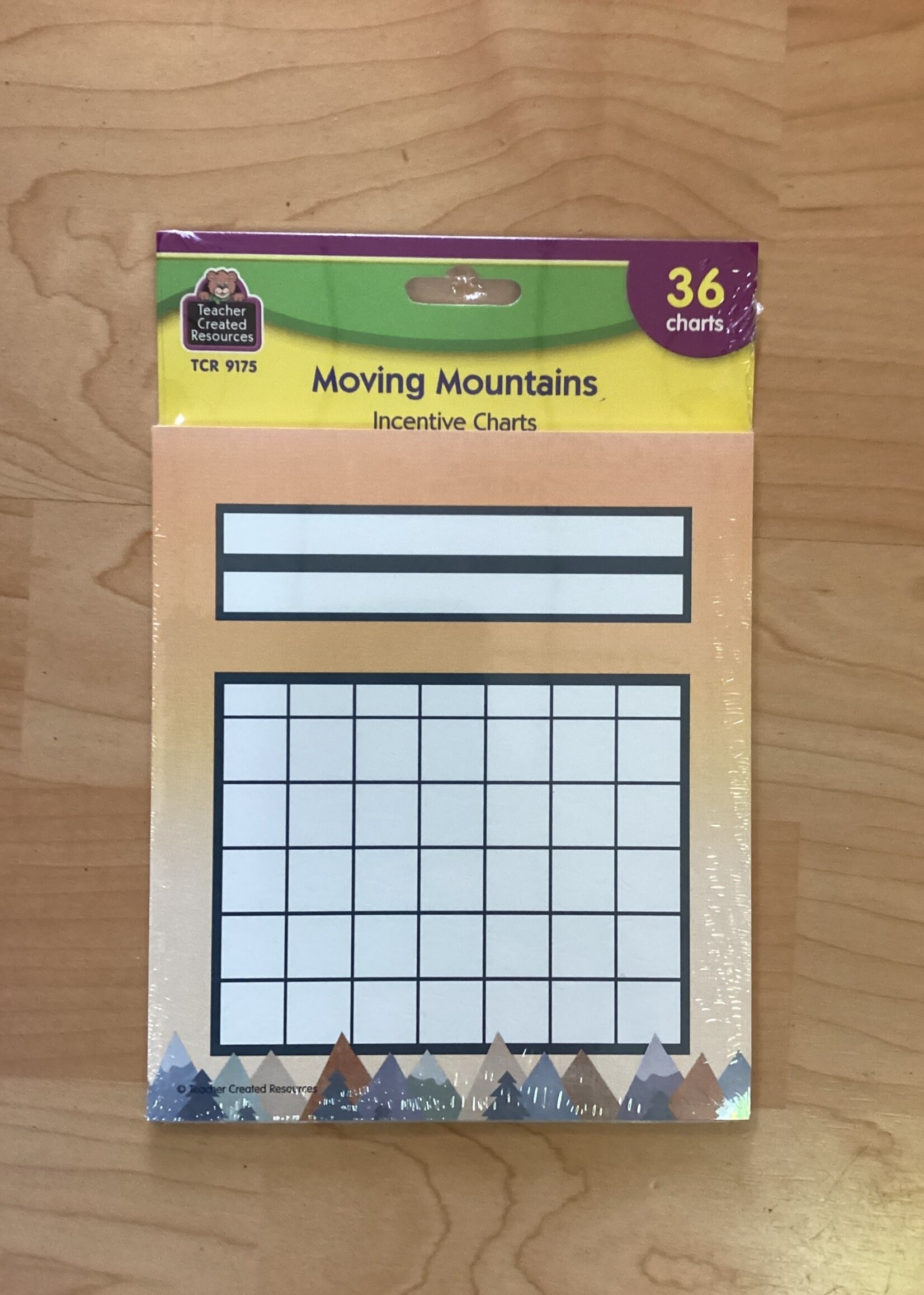 Moving Mountains Mini Incentive Charts