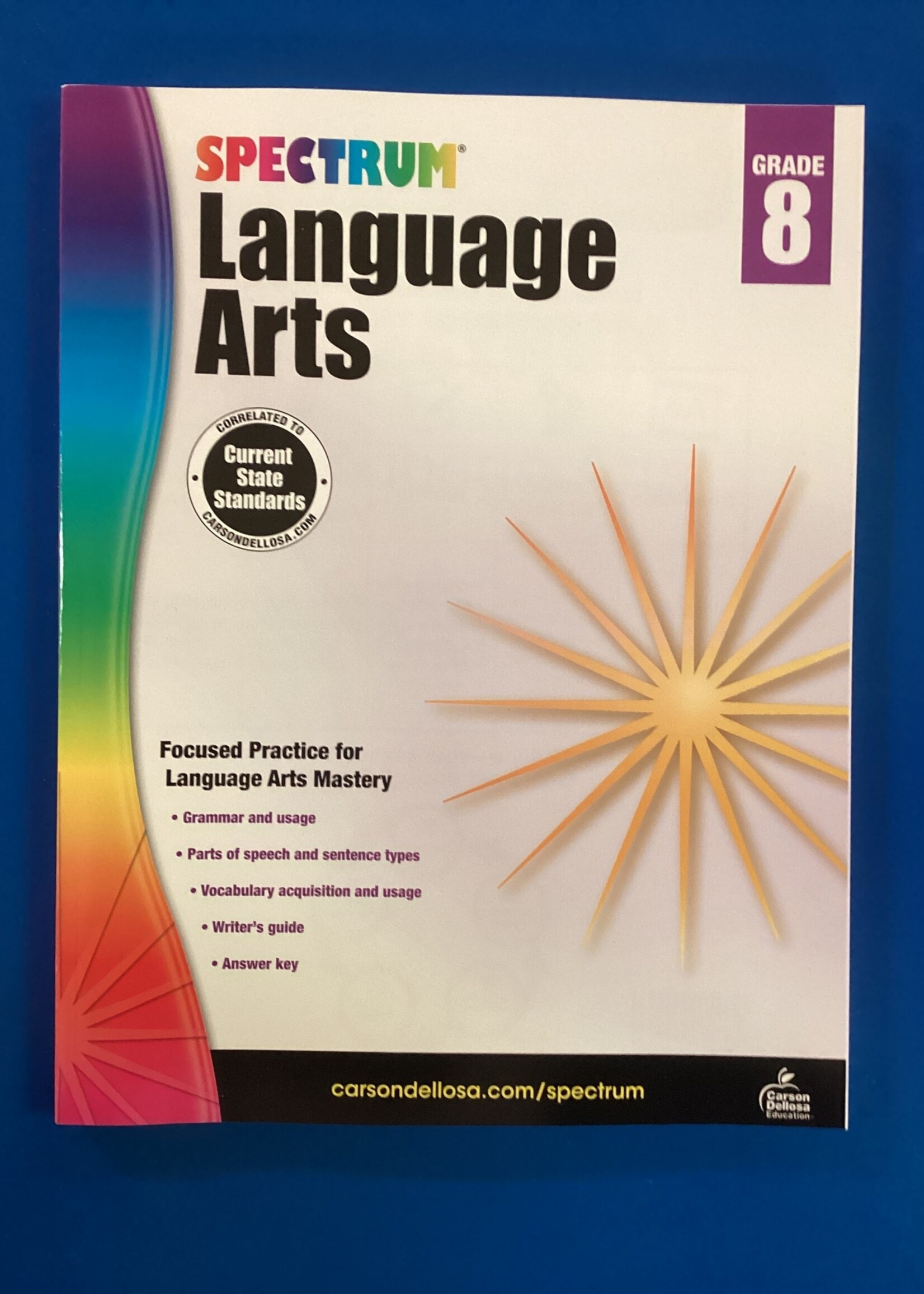 Spectrum Language Arts 8