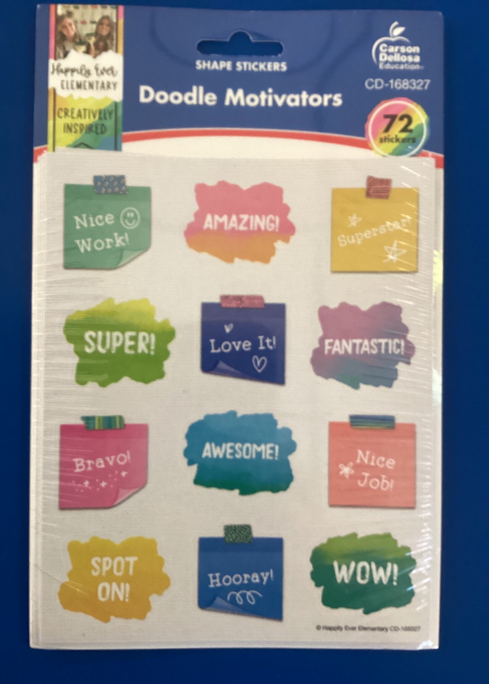 Creatively Inspired Doodle Motivator Stickers (72)