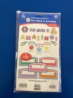 We Stick Together Our Work is Amazing Prepunched Bulletin Board