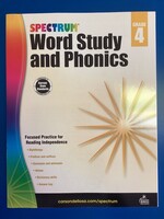 Spectrum Word Study & Phonics 4