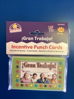 Gran Trabajo! Incentive Punch Cards 36pc