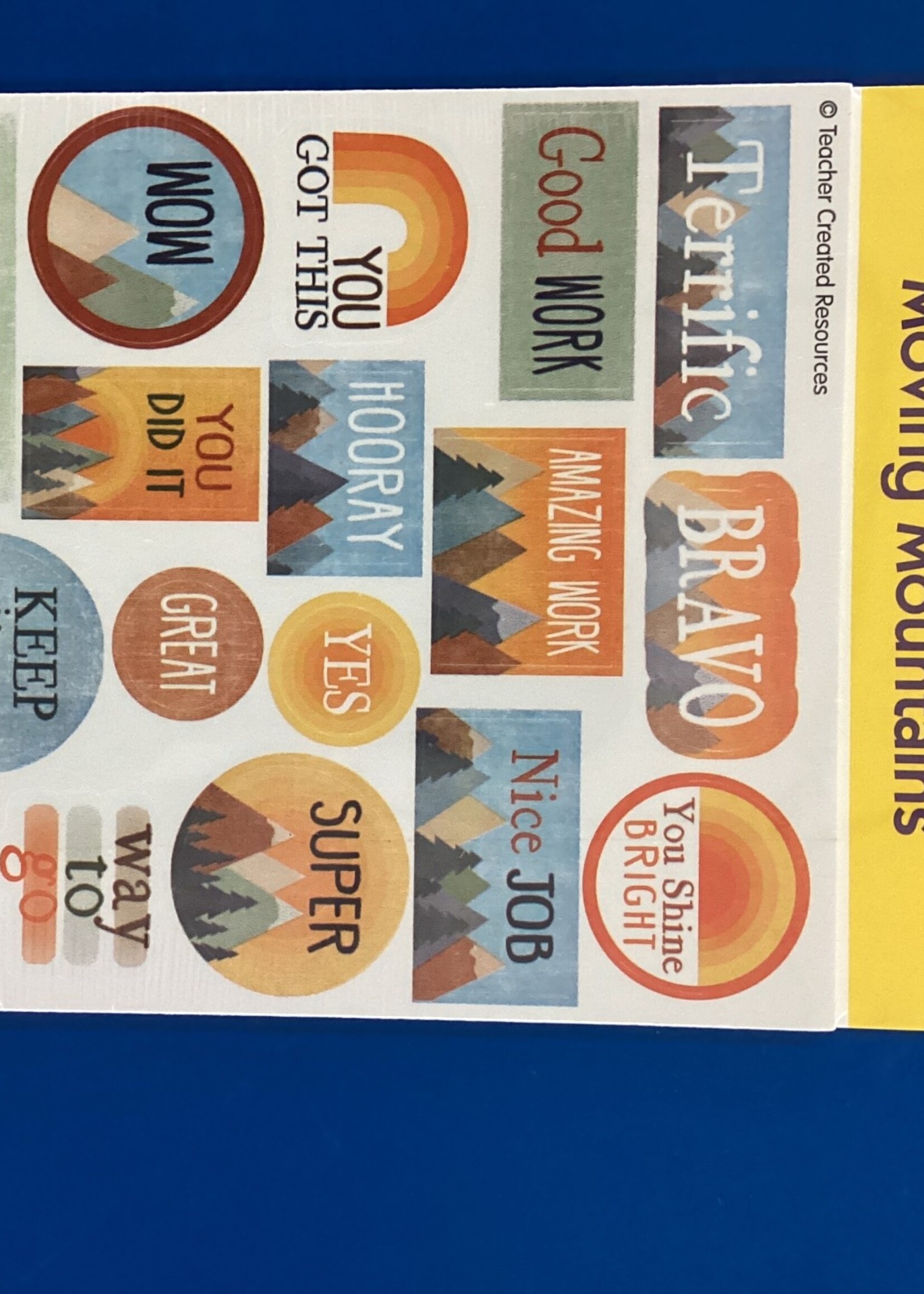 Moving Mountains Stickers 120