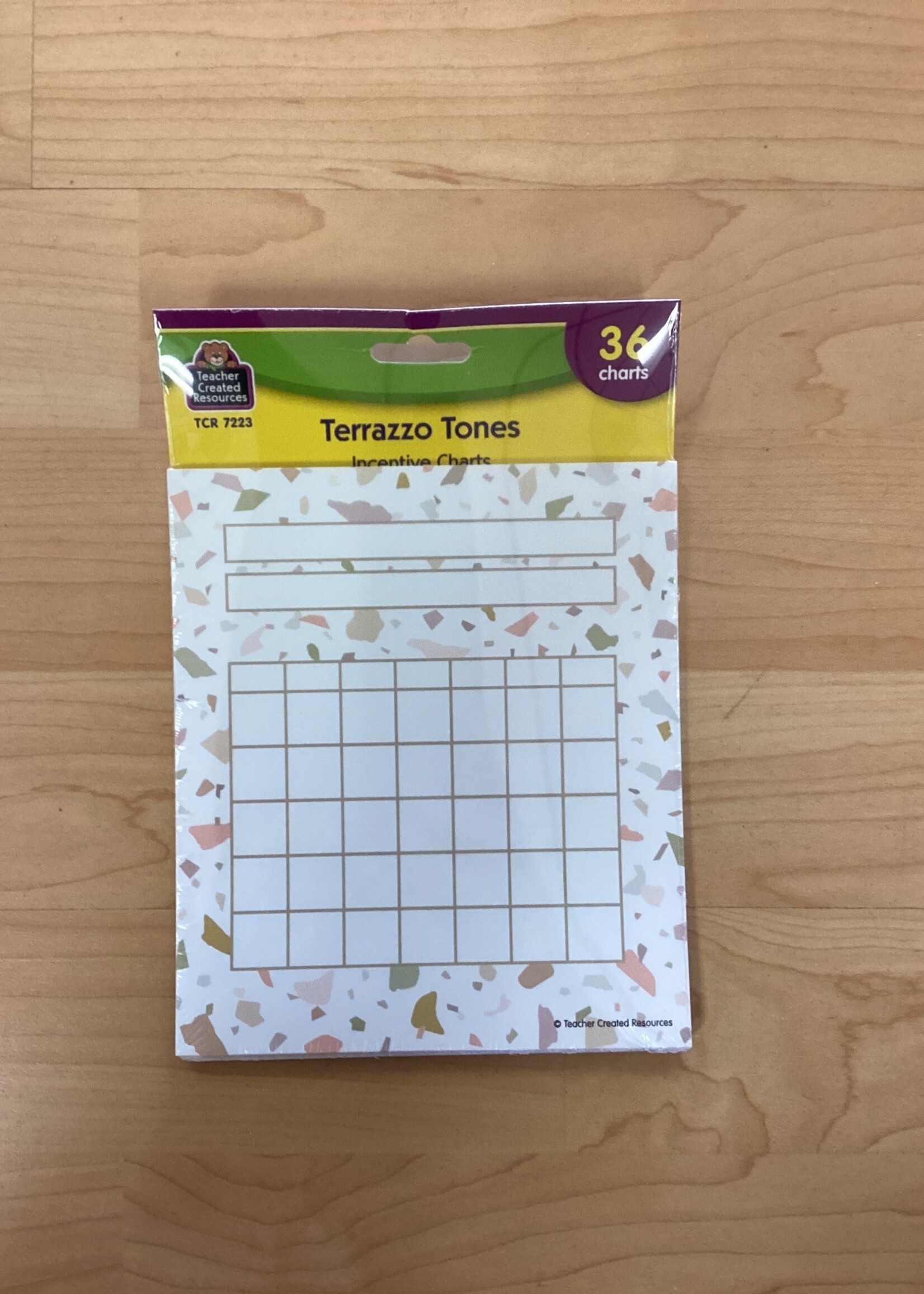Terrazzo Tones Incentive Charts 36pk