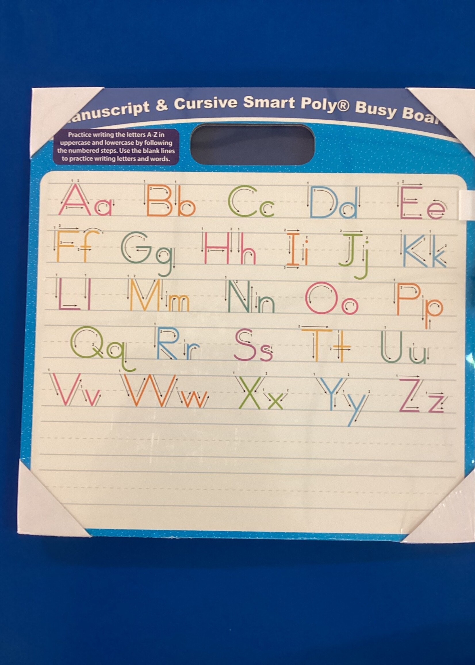 Manuscript & Cursive Smart Poly Busy Board