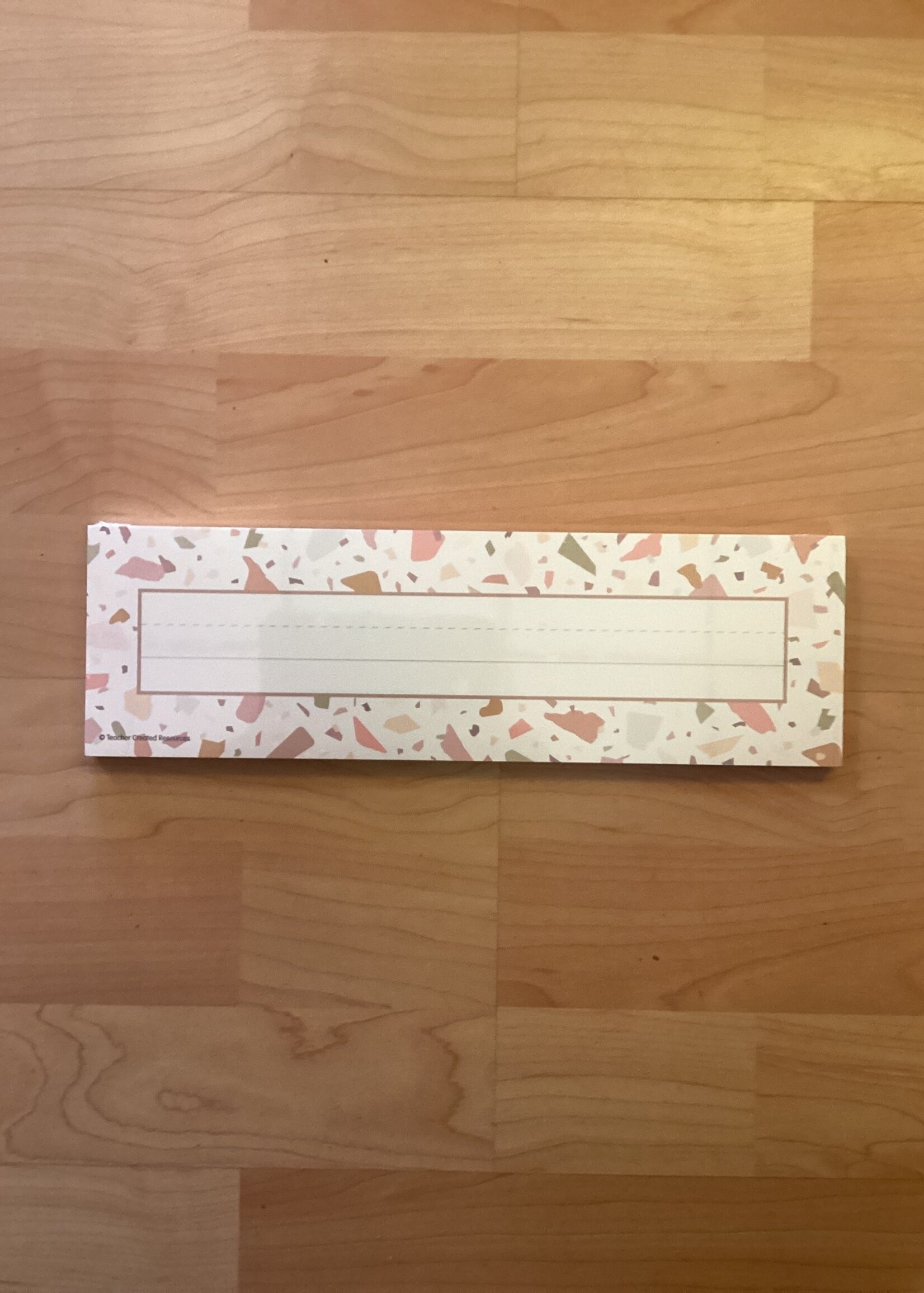 Terrazzo Tones Name Plates 36pk