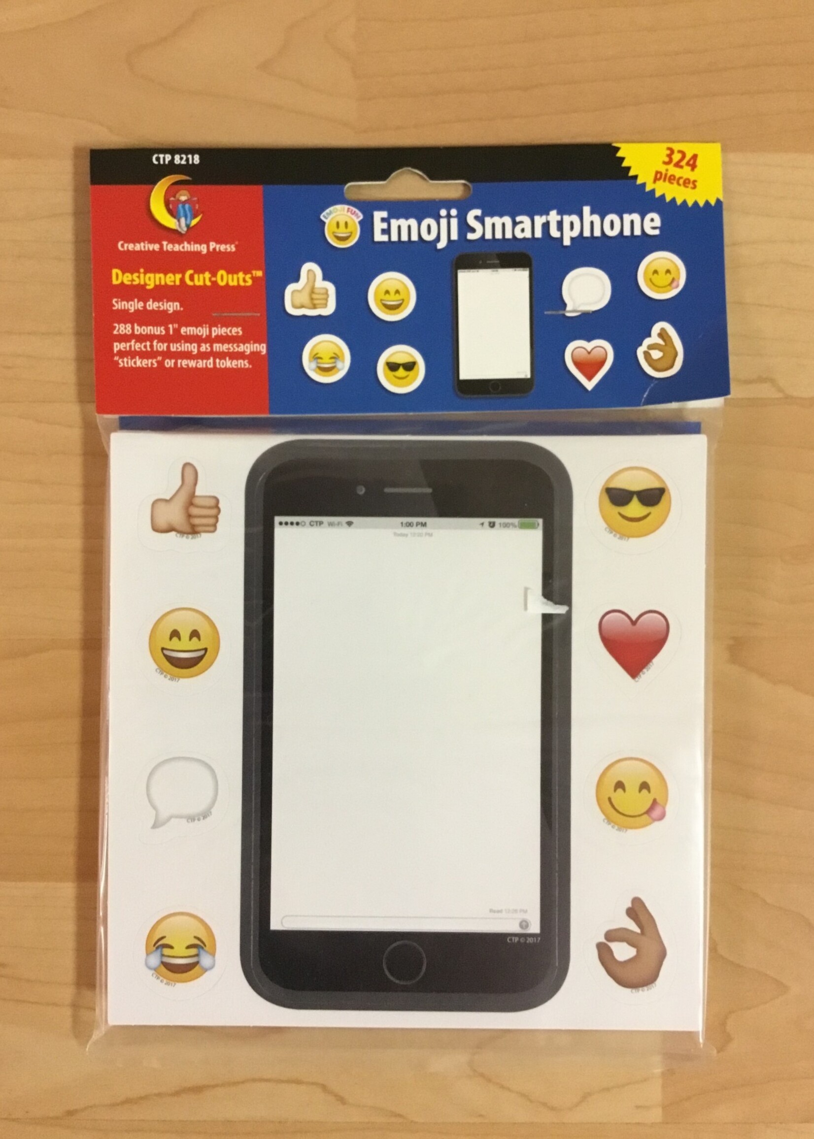 Emoji Smartphone Cutouts 324pc