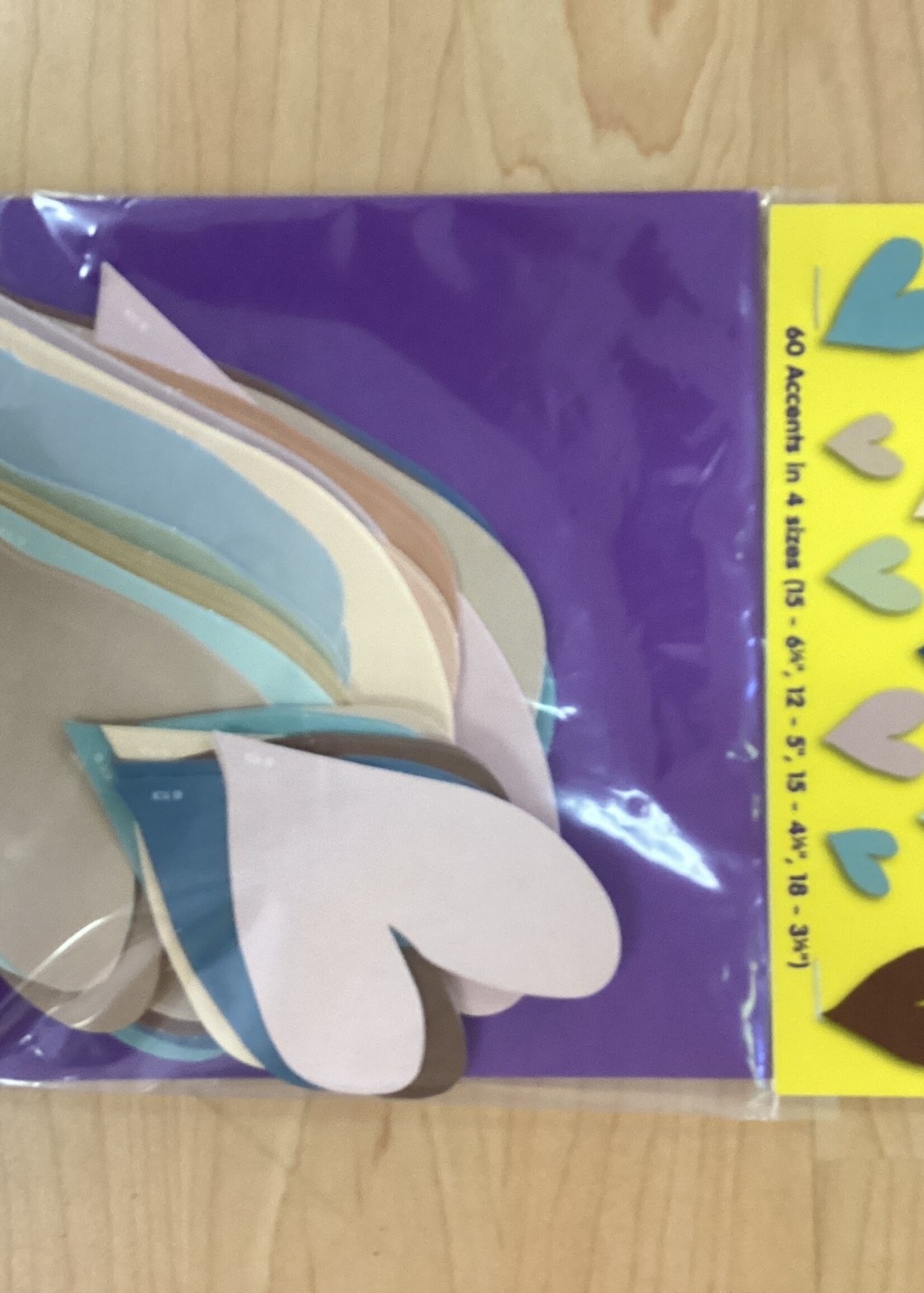 Everyone Is Welcome Hearts Cutouts Asst 60pc