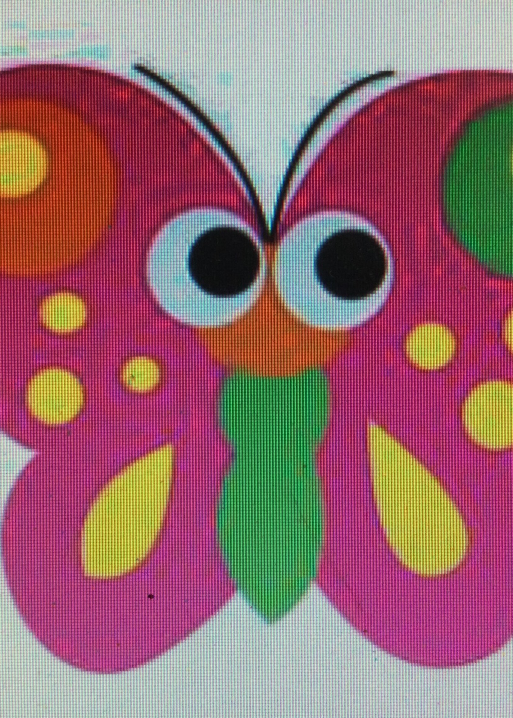 Butterfly Magnetic  Whiteboard Eraser