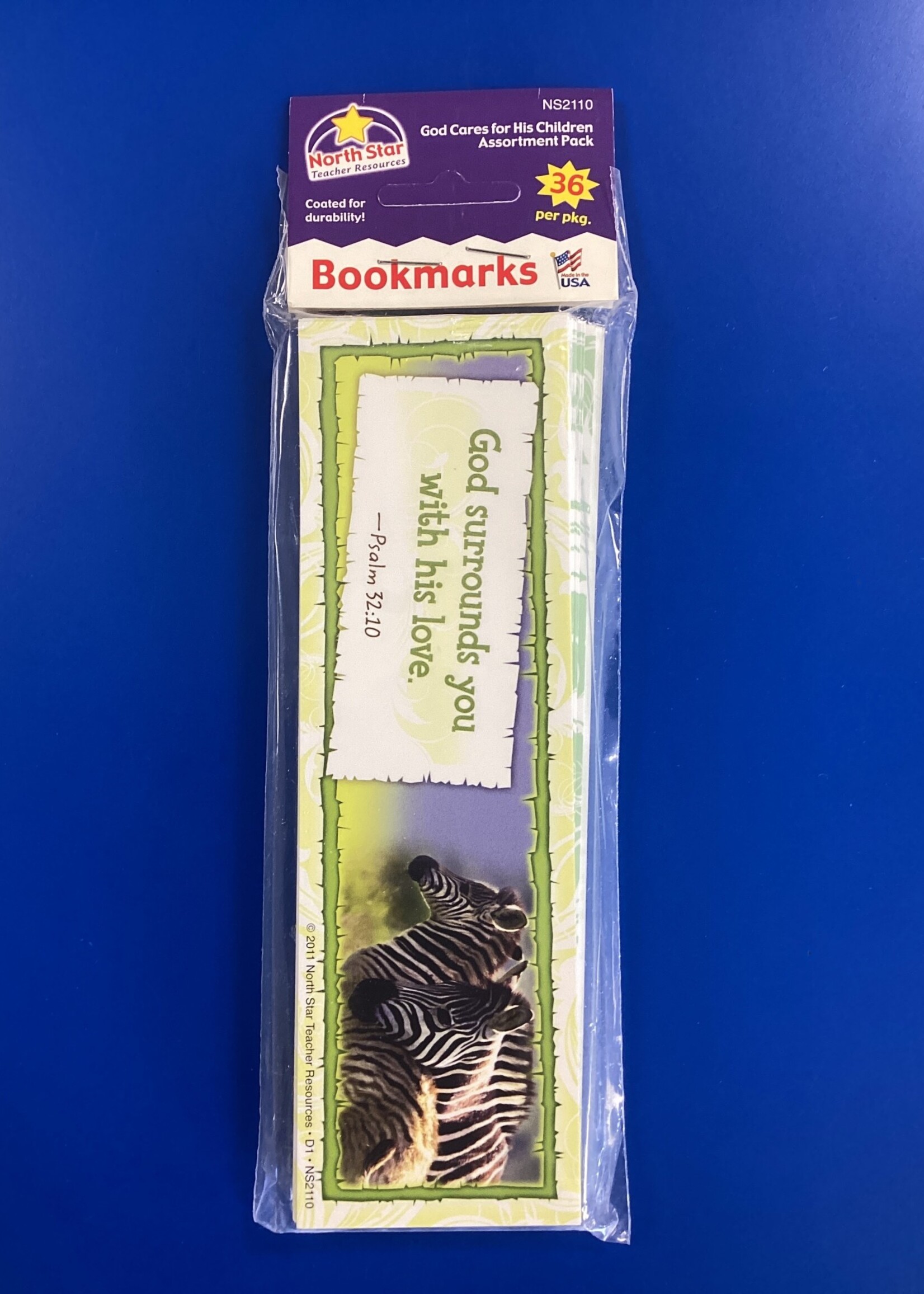 God Cares For His Children Bookmarks 36pk