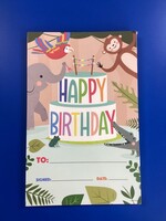 Jungle Friends Happy Birthday Awards 30 pk