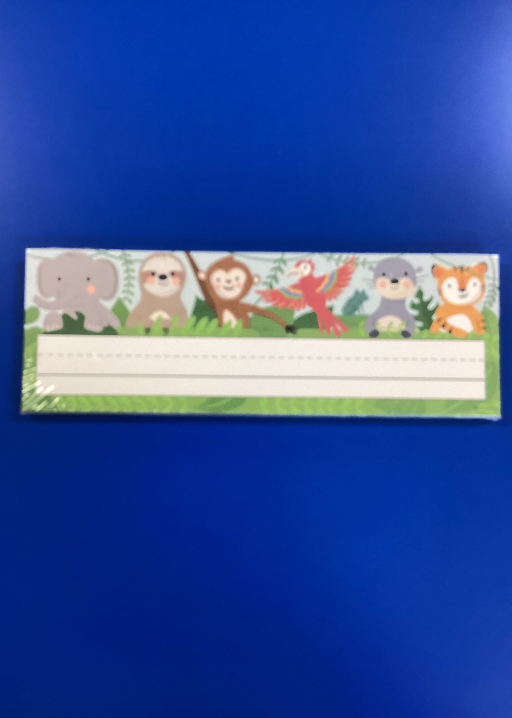 Jungle Friends Name Plates 36pk