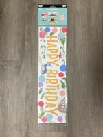 Jungle Friends Happy Birthday Mini Bulletin Board 18pc