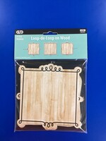 Loop-de-Loop on Wood Cutouts 36pc