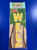 Jungle Friends Welcome Banner