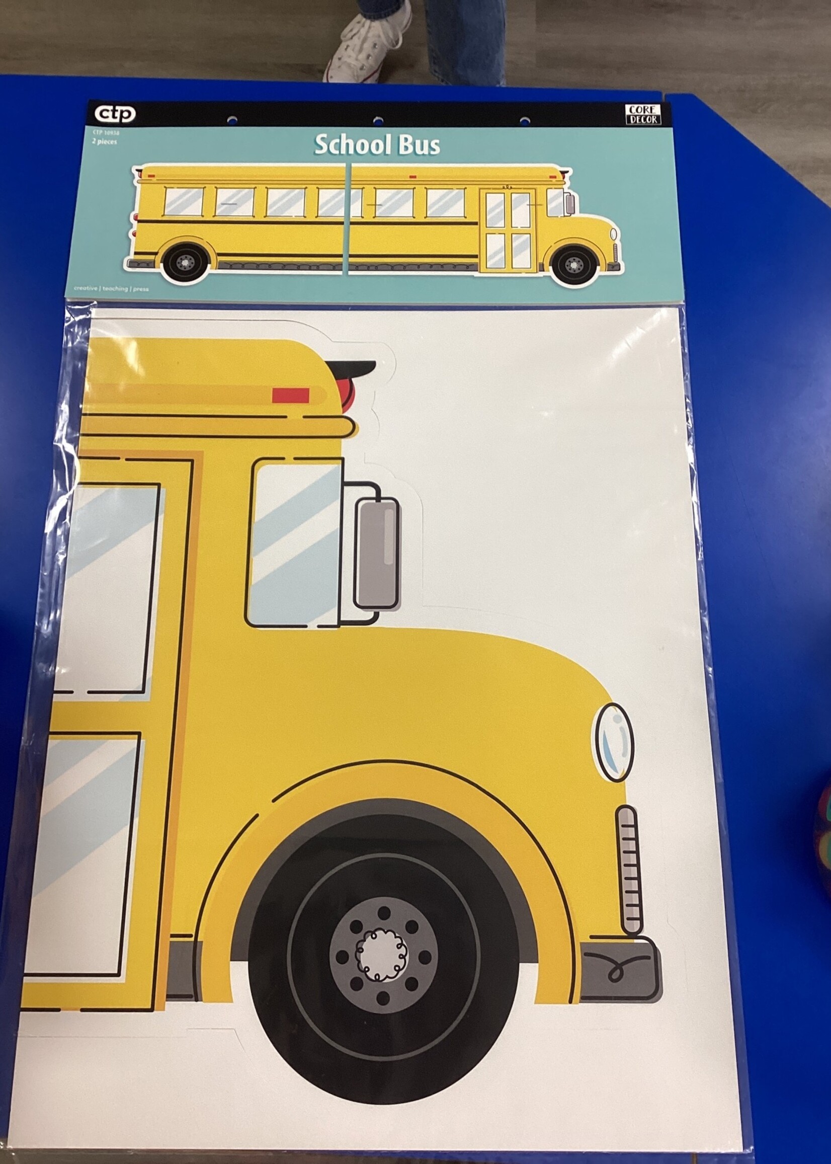 School Bus Bulletin Board