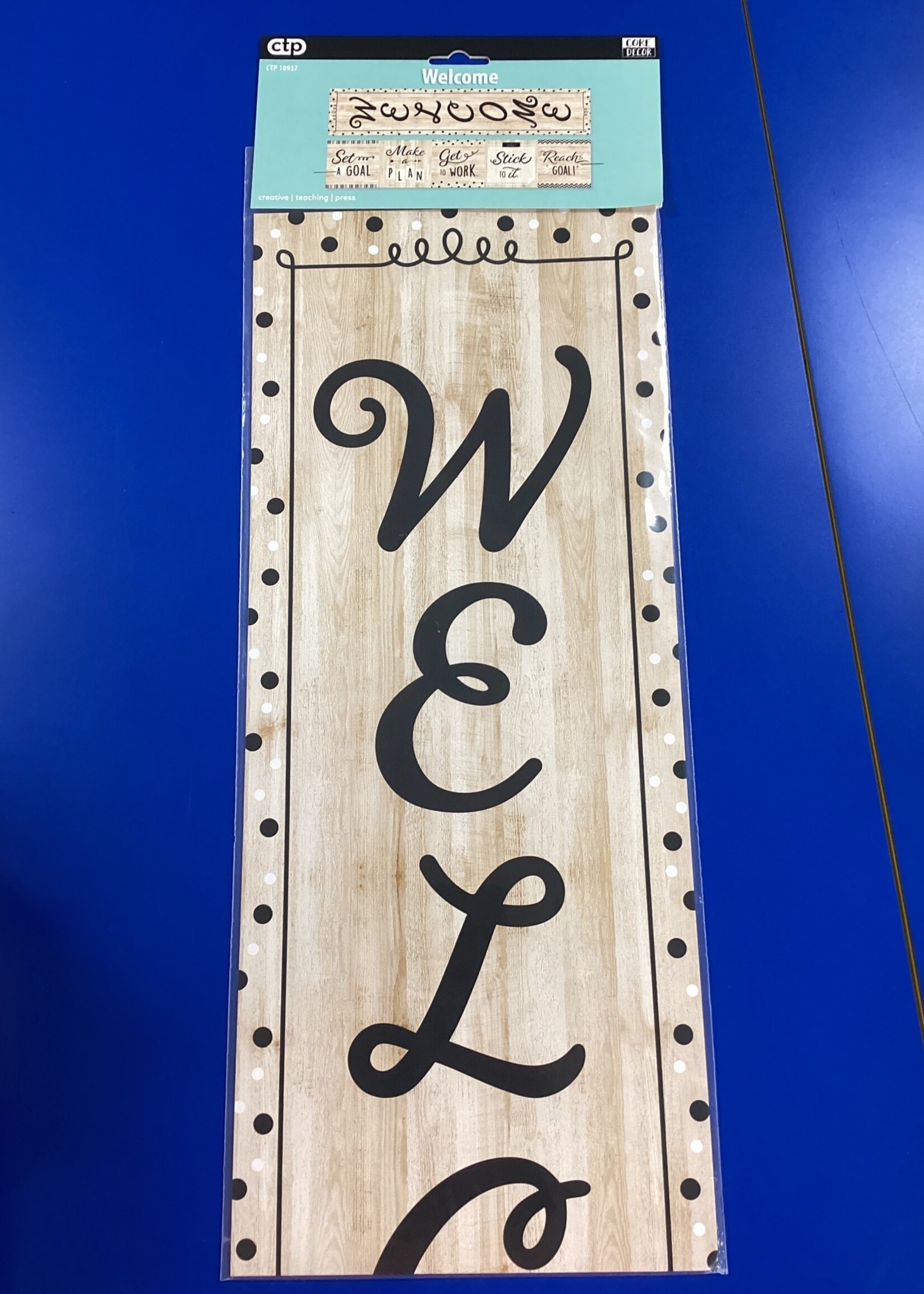 Core Decor Welcome Banner