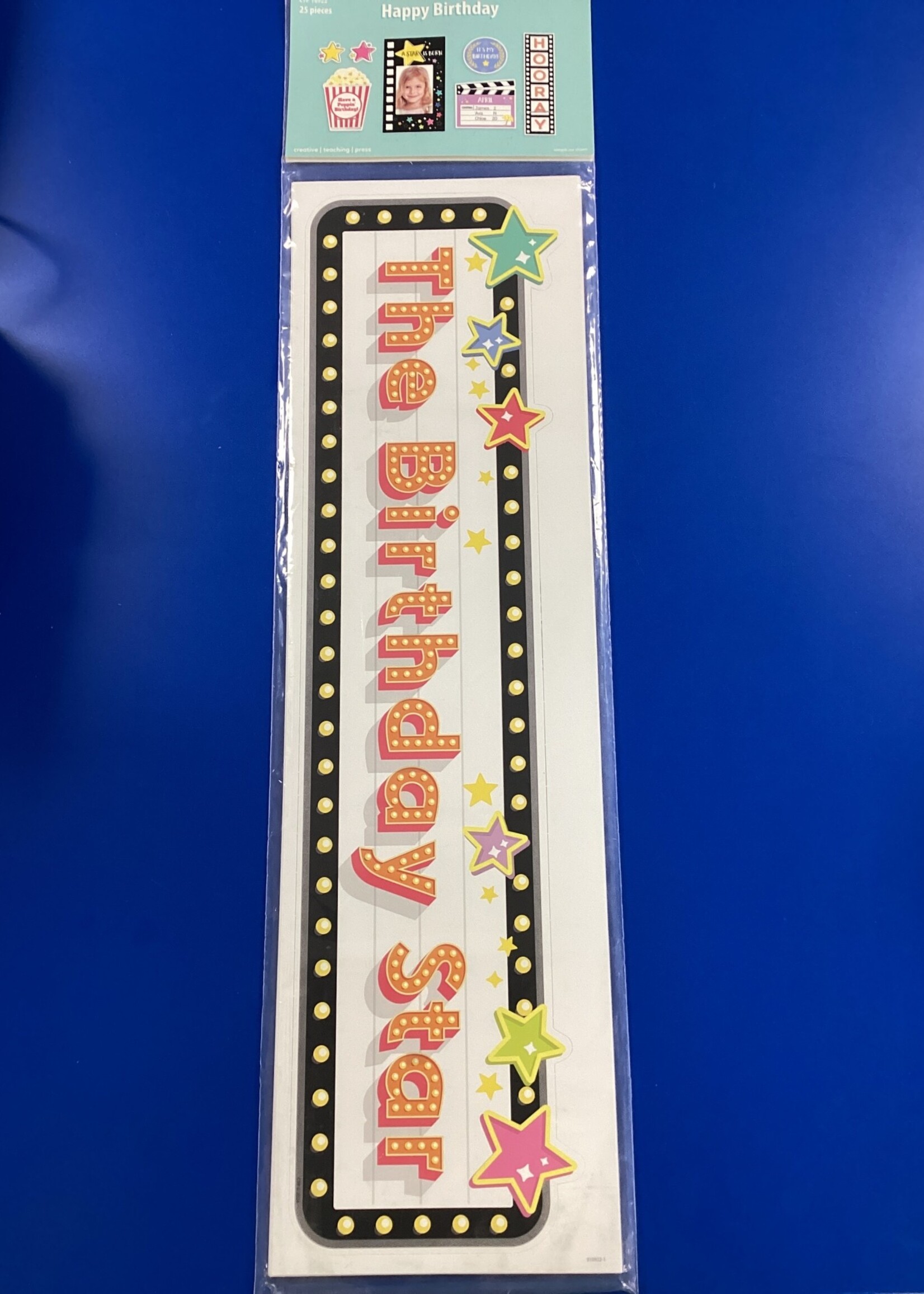 Star Bright Happy Birthday Mini Bulletin Board