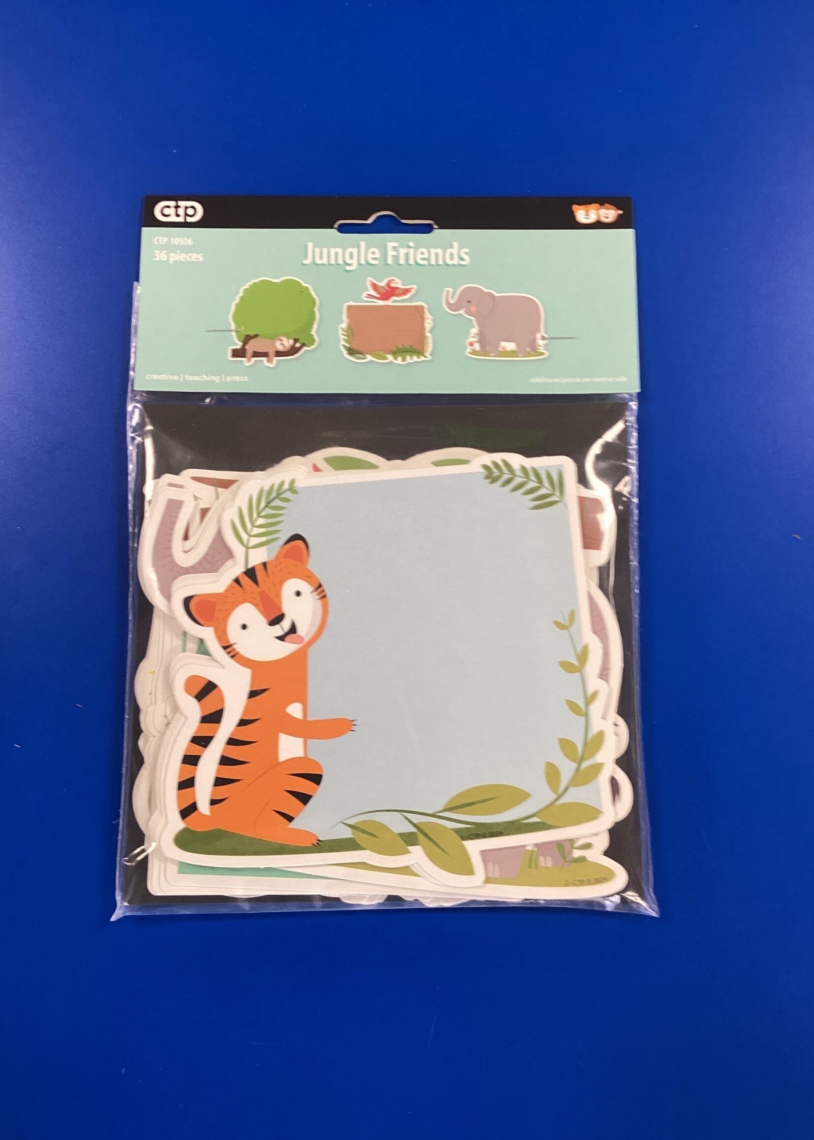 Jungle Friends Cutouts 36pc