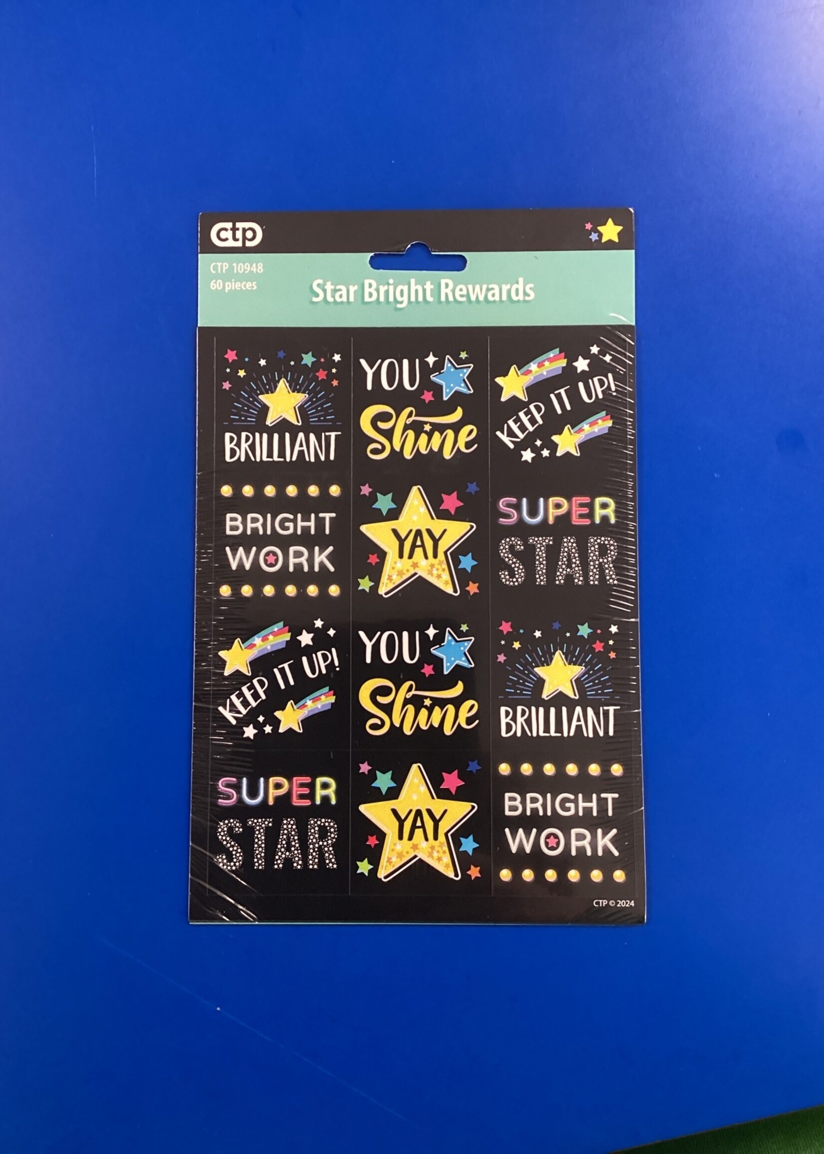 Star Bright Rewards Stickers 60 pc