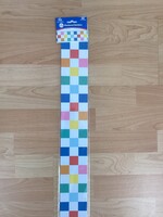 We Stick Together Checkered Rainbow Border 36'