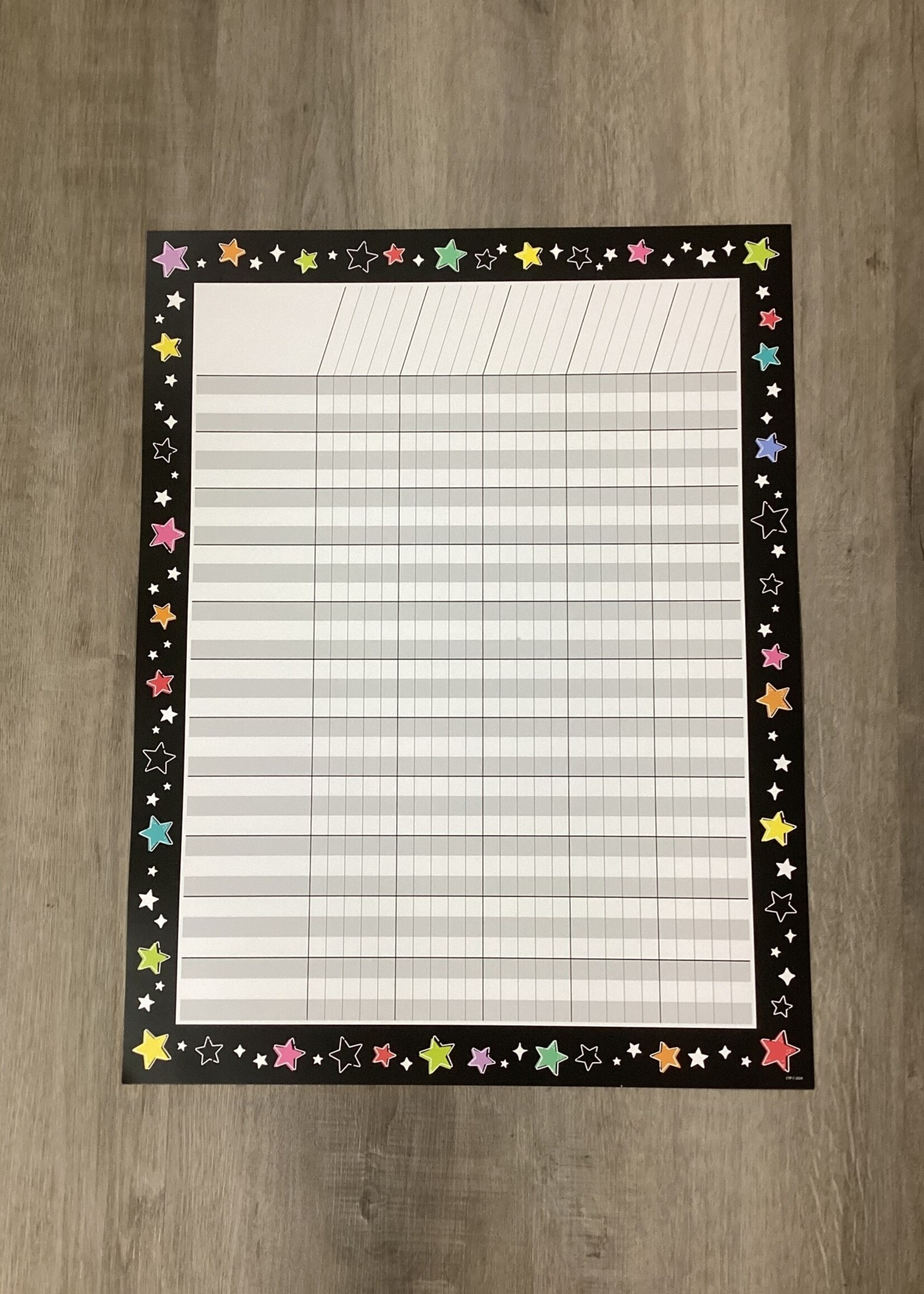 Star Bright Incentive Chart