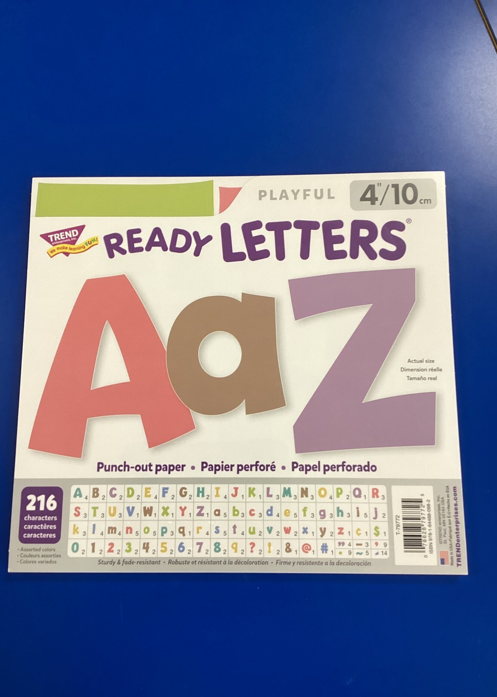 Summer Morning 4" Playful Letters 216pc