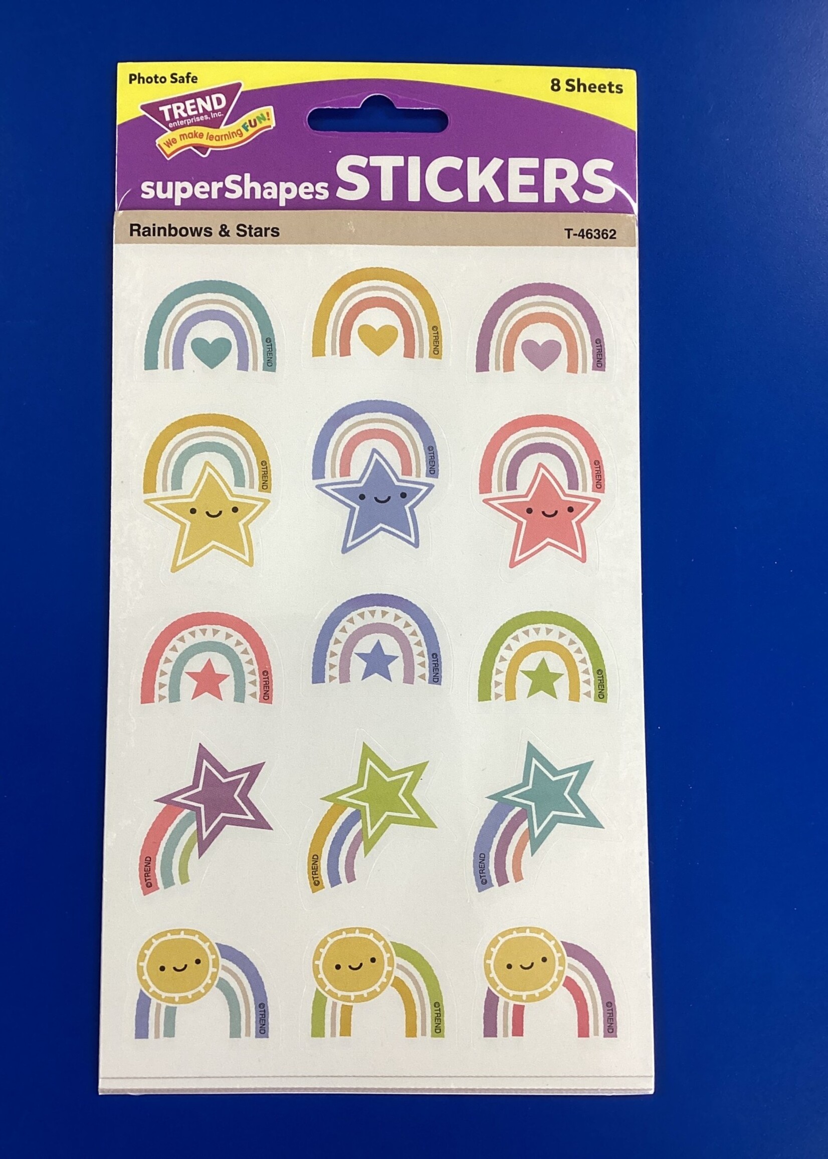 Rainbows & Stars  Stickers