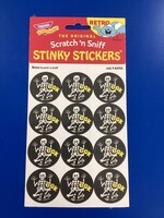 Bone Retro Scratch & Sniff Halloween Stinky Stickers
